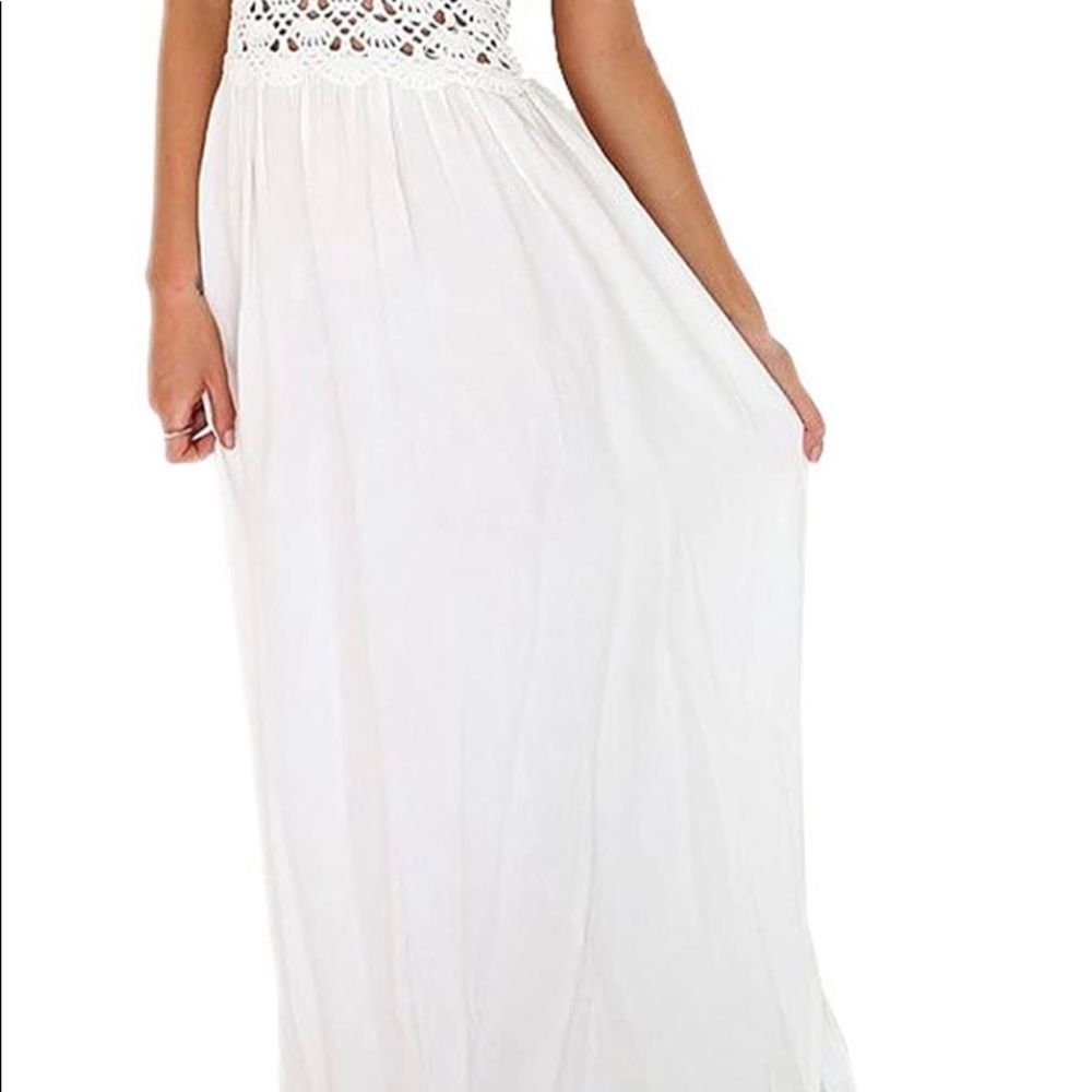 NWT crochet beach wedding dress